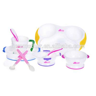 Hot sales professional custom baby tableware anti-skid children tableware set